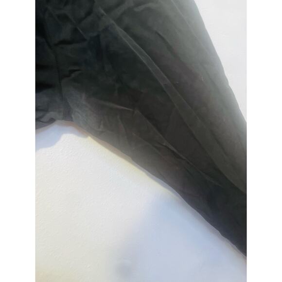 DONNI Women's Black Twill Pleated Button Front Zip Up Closure Pants Size Large - Picture 9 of 15